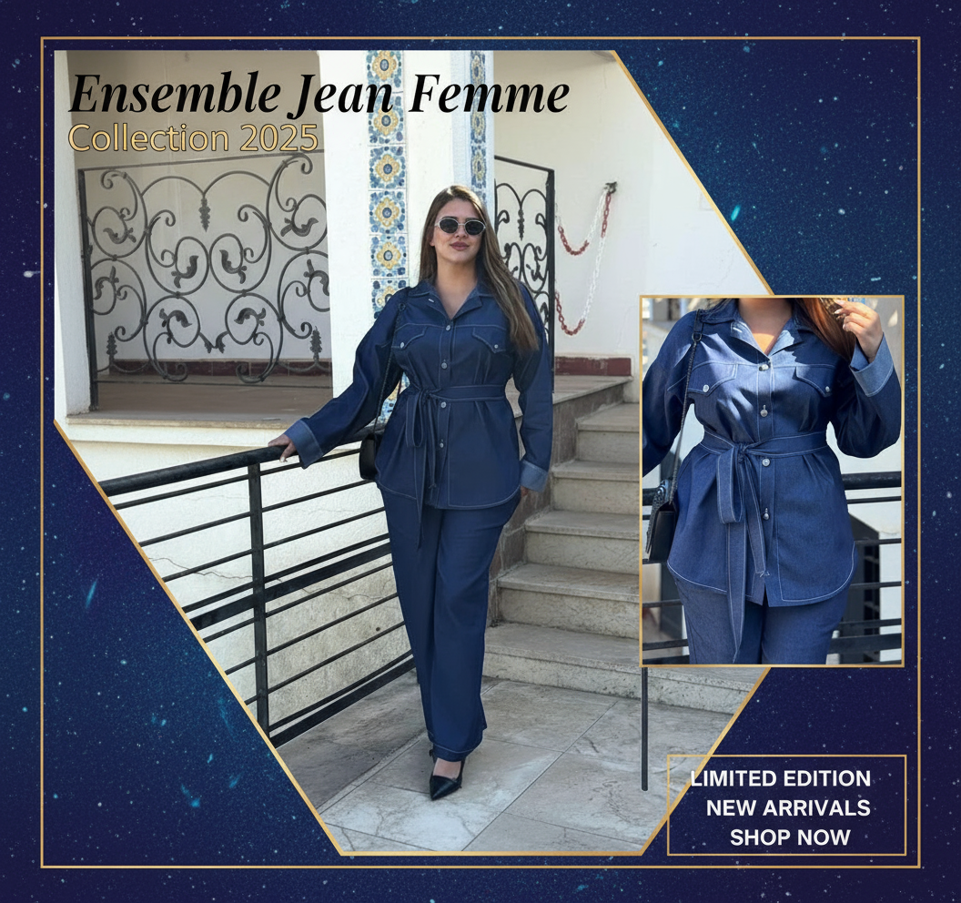Ensemble Jean Femme Collection 2025 Social Media Banner